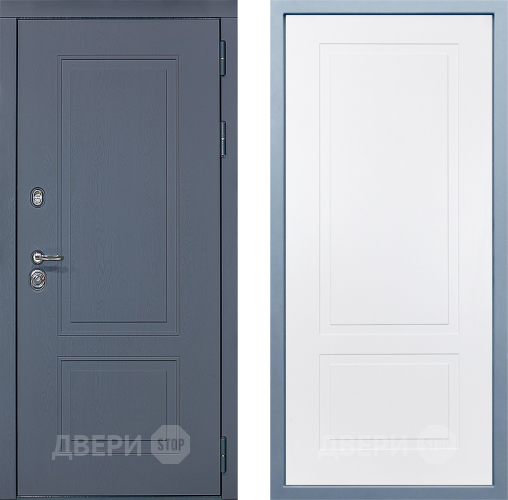 Входная металлическая Дверь Дива МХ-38 STR Н-7 Белый в Можайске
