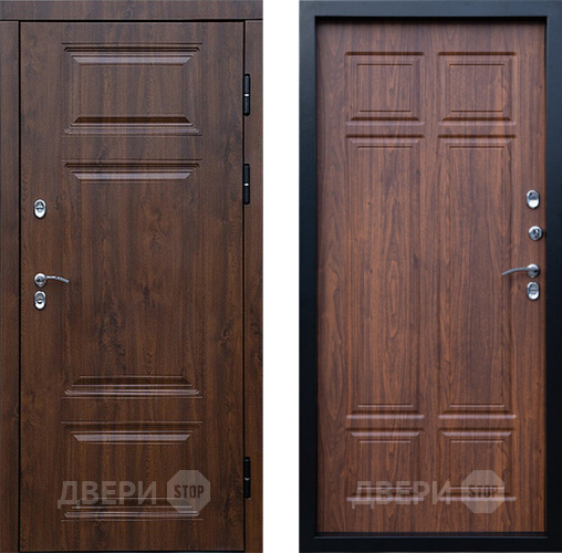 Входная металлическая Дверь Престиж TERMO с терморазрывом Премиум Орех Премиум Орех темный в Можайске