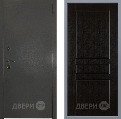 Дверь Заводские двери Эталон 3к антик серебро К-2 Венге в Можайске