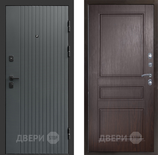 Входная металлическая Дверь Престиж Tvist Grey Классика Венге в Можайске