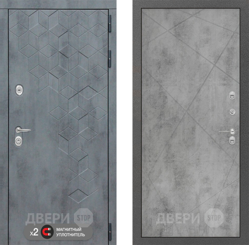 Входная металлическая Дверь Лабиринт (LABIRINT) Бетон 24 Бетон светлый в Можайске