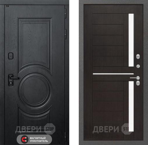 Входная металлическая Дверь Лабиринт (LABIRINT) Гранд 02 Венге в Можайске