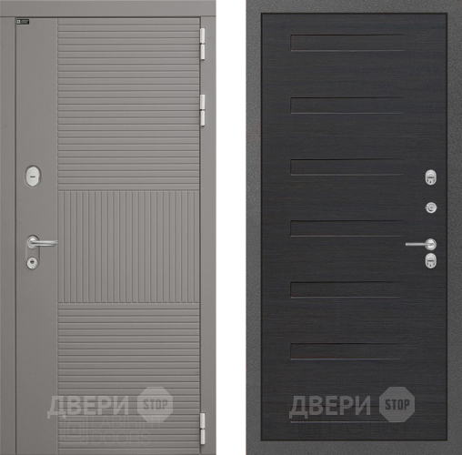 Входная металлическая Дверь Лабиринт (LABIRINT) Формо 14 Эковенге поперечный в Можайске