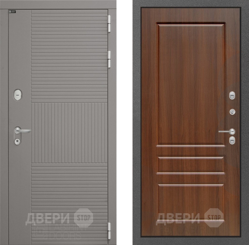 Входная металлическая Дверь Лабиринт (LABIRINT) Формо 03 Орех бренди в Можайске