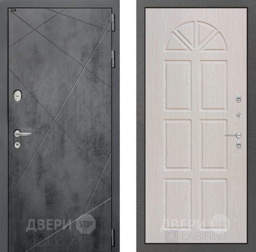 Входная металлическая Дверь Лабиринт (LABIRINT) Лофт 15 VINORIT Алмон 25 в Можайске