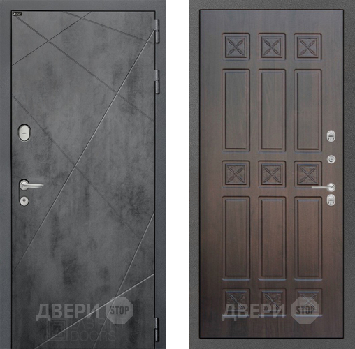 Входная металлическая Дверь Лабиринт (LABIRINT) Лофт 16 VINORIT Алмон 28 в Можайске