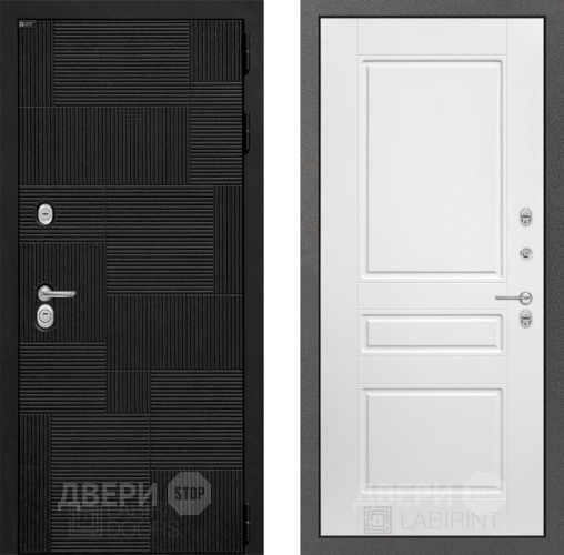 Дверь Лабиринт (LABIRINT) Pazl 03 Белый софт в Можайске