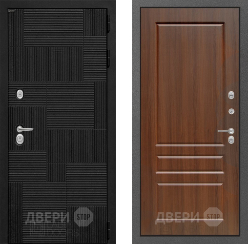 Входная металлическая Дверь Лабиринт (LABIRINT) Pazl 03 Орех бренди в Можайске