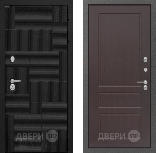 Входная металлическая Дверь Лабиринт (LABIRINT) Pazl 03 Орех премиум в Можайске