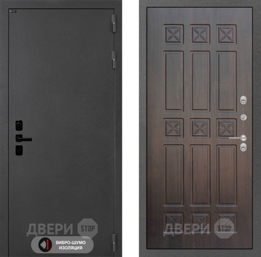 Входная металлическая Дверь Лабиринт (LABIRINT) Acustic 16 VINORIT Алмон 28 в Можайске