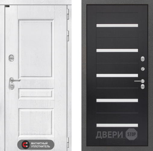Входная металлическая Дверь Лабиринт (LABIRINT) Versal 01 Венге в Можайске