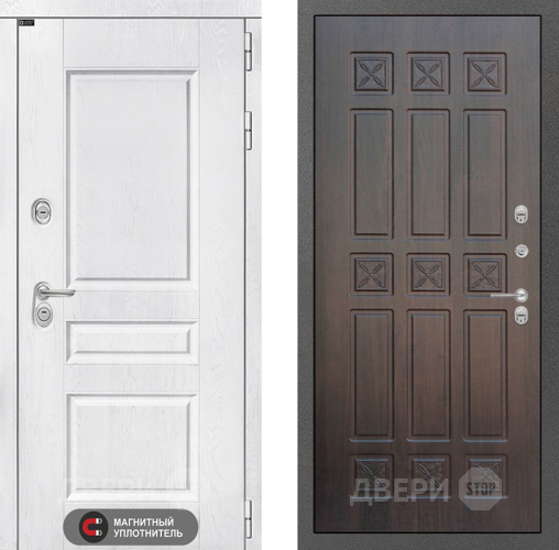 Входная металлическая Дверь Лабиринт (LABIRINT) Versal 16 VINORIT Алмон 28 в Можайске