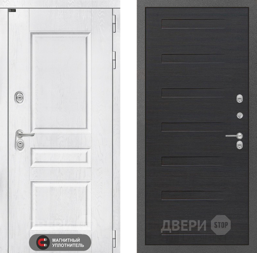 Входная металлическая Дверь Лабиринт (LABIRINT) Versal 14 Эковенге поперечный в Можайске