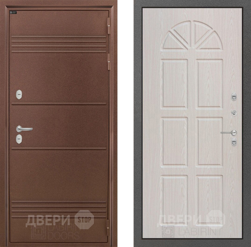 Входная металлическая Дверь Лабиринт (LABIRINT) Термо Лайт 15 VINORIT Алмон 25 в Можайске