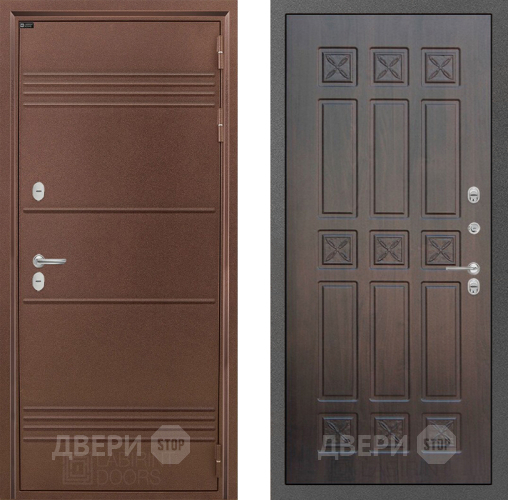Входная металлическая Дверь Лабиринт (LABIRINT) Термо Лайт 16 VINORIT Алмон 28 в Можайске