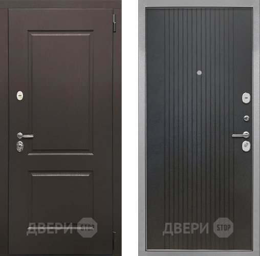 Входная металлическая Дверь Интекрон (INTECRON) Кампо ФЛ-295 Лофт черный в Можайске