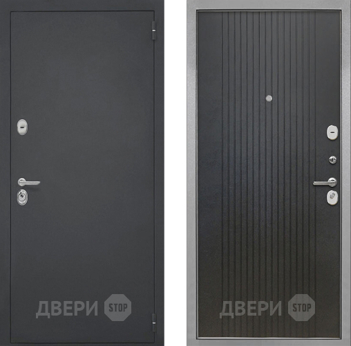 Дверь Интекрон (INTECRON) Гектор ФЛ-295 Лофт черный в Можайске
