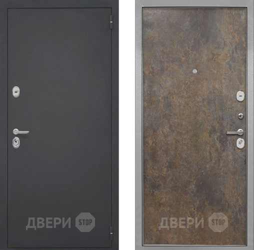 Входная металлическая Дверь Интекрон (INTECRON) Гектор Гладкая Гранж в Можайске