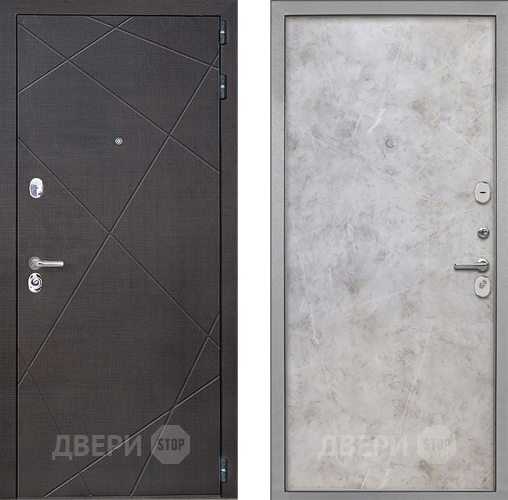 Входная металлическая Дверь Интекрон (INTECRON) Сенатор Лучи Гладкая Мрамор светлый в Можайске