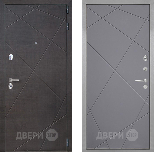 Входная металлическая Дверь Интекрон (INTECRON) Сенатор Лучи Лучи-М Графит софт в Можайске