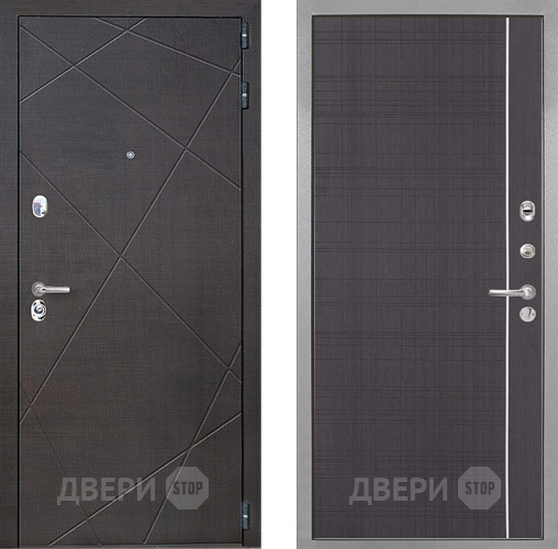 Входная металлическая Дверь Интекрон (INTECRON) Сенатор Лучи В-07 с молдингом Венге в Можайске