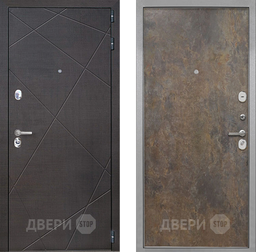Входная металлическая Дверь Интекрон (INTECRON) Сенатор Лучи Гладкая Гранж в Можайске