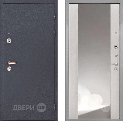 Дверь Интекрон (INTECRON) Колизей ФЛЗ-516 Зеркало Сосна белая в Можайске