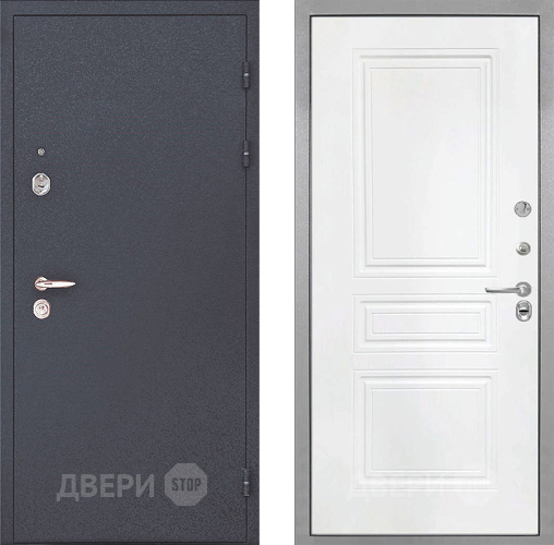 Входная металлическая Дверь Интекрон (INTECRON) Колизей ФЛ-243 Белый матовый в Можайске