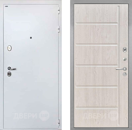 Входная металлическая Дверь Интекрон (INTECRON) Колизей White ФЛ-102 Сосна белая в Можайске