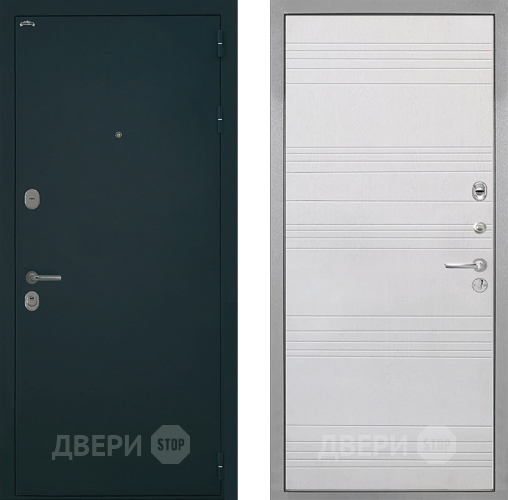 Входная металлическая Дверь Интекрон (INTECRON) Греция ФЛ-316 Белый ясень в Можайске