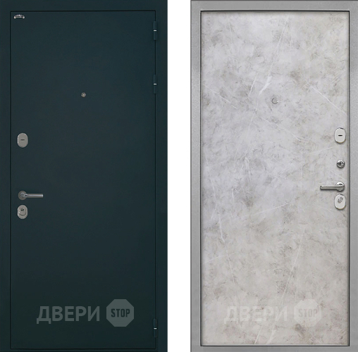 Входная металлическая Дверь Интекрон (INTECRON) Греция Гладкая Мрамор светлый в Можайске