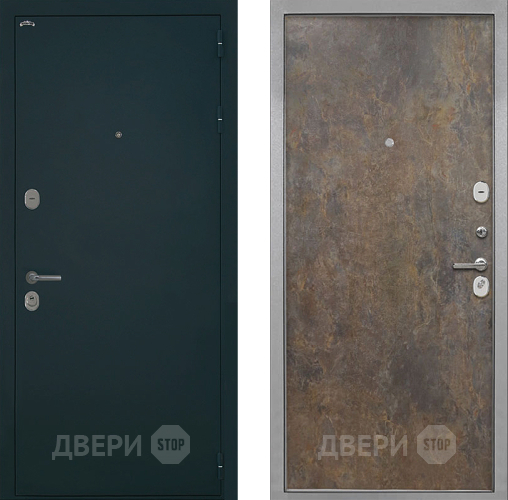 Входная металлическая Дверь Интекрон (INTECRON) Греция Гладкая Гранж в Можайске