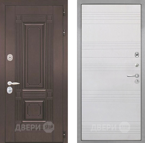 Входная металлическая Дверь Интекрон (INTECRON) Италия ФЛ-316 Белый ясень в Можайске
