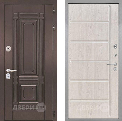 Входная металлическая Дверь Интекрон (INTECRON) Италия ФЛ-102 Сосна белая в Можайске