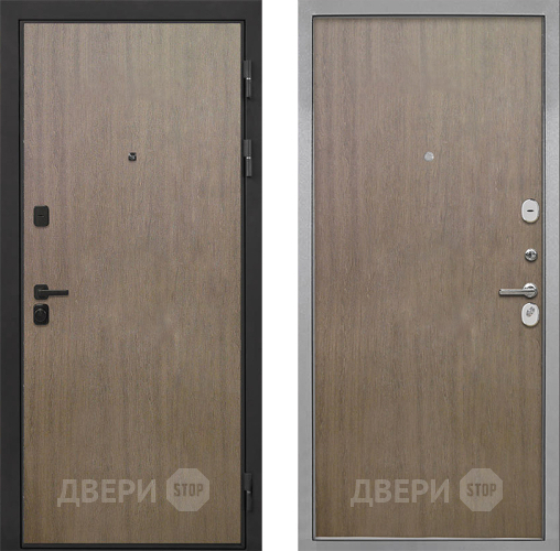 Входная металлическая Дверь Интекрон (INTECRON) Профит Black Венге Коричневый Гладкая шпон Венге коричневый в Можайске