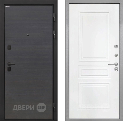 Дверь Интекрон (INTECRON) Профит Black Эковенге ФЛ-243 Белый матовый в Можайске