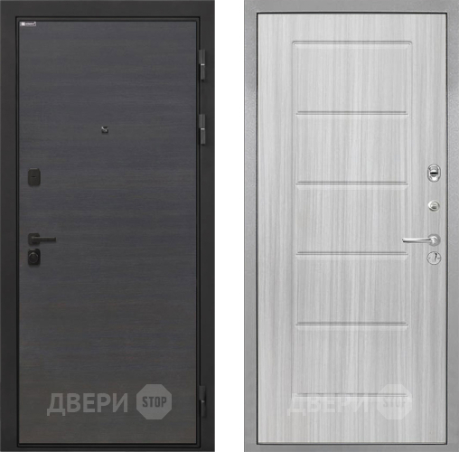 Входная металлическая Дверь Интекрон (INTECRON) Профит Black Эковенге ФЛ-39 Сандал белый в Можайске
