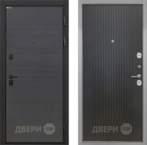 Дверь Интекрон (INTECRON) Профит Black Эковенге ФЛ-295 Лофт черный в Можайске