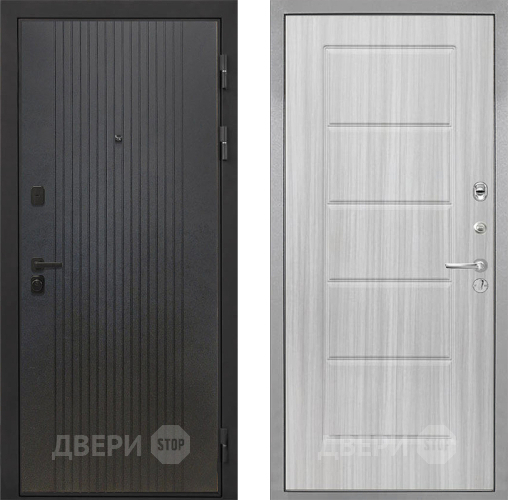Входная металлическая Дверь Интекрон (INTECRON) Профит Black ФЛ-295 ФЛ-39 Сандал белый в Можайске