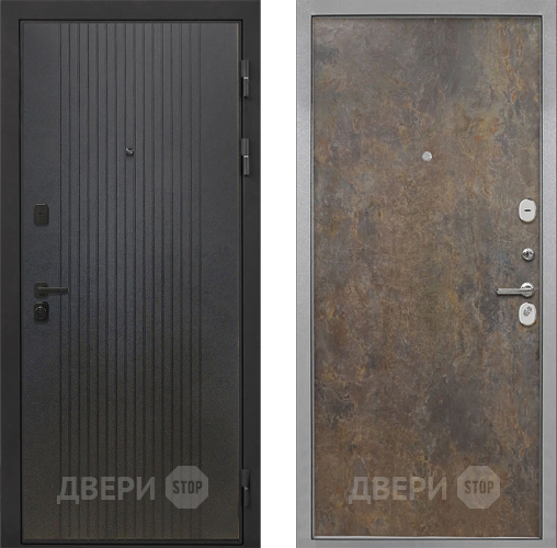 Дверь Интекрон (INTECRON) Профит Black ФЛ-295 Гладкая Гранж в Можайске
