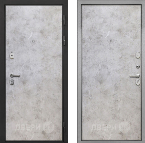 Входная металлическая Дверь Интекрон (INTECRON) Гектор Мрамор Светлый Гладкая Мрамор светлый в Можайске