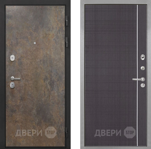 Входная металлическая Дверь Интекрон (INTECRON) Гектор Гранж В-07 с молдингом Венге в Можайске