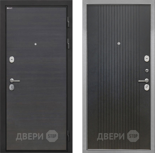 Входная металлическая Дверь Интекрон (INTECRON) Гектор Эковенге ФЛ-295 Лофт черный в Можайске