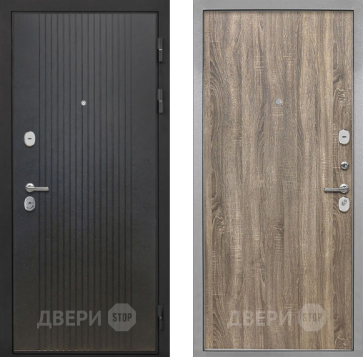 Входная металлическая Дверь Интекрон (INTECRON) Гектор ФЛ-295 Гладкая Дуб турин в Можайске