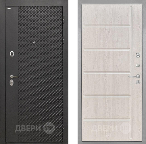Дверь Интекрон (INTECRON) Олимпия Black 4К ФЛ-102 Сосна белая в Можайске