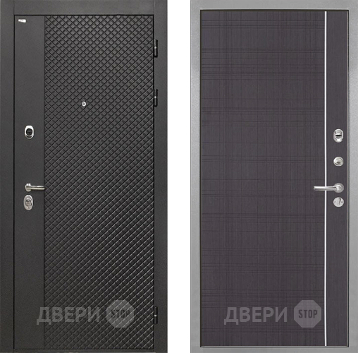 Входная металлическая Дверь Интекрон (INTECRON) Олимпия Black 4К В-07 с молдингом Венге в Можайске