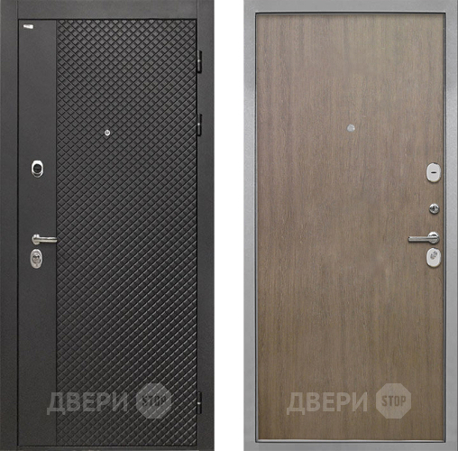 Дверь Интекрон (INTECRON) Олимпия Black 4К Гладкая шпон Венге коричневый в Можайске