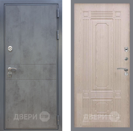 Входная металлическая Дверь Рекс (REX) ФЛ-290 FL-2 Беленый дуб в Можайске