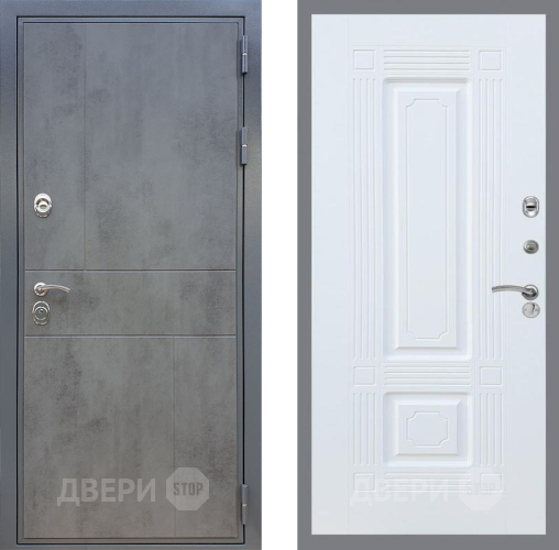 Входная металлическая Дверь Рекс (REX) ФЛ-290 FL-2 Силк Сноу в Можайске