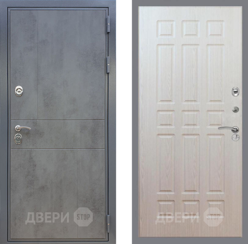 Входная металлическая Дверь Рекс (REX) ФЛ-290 FL-33 Беленый дуб в Можайске